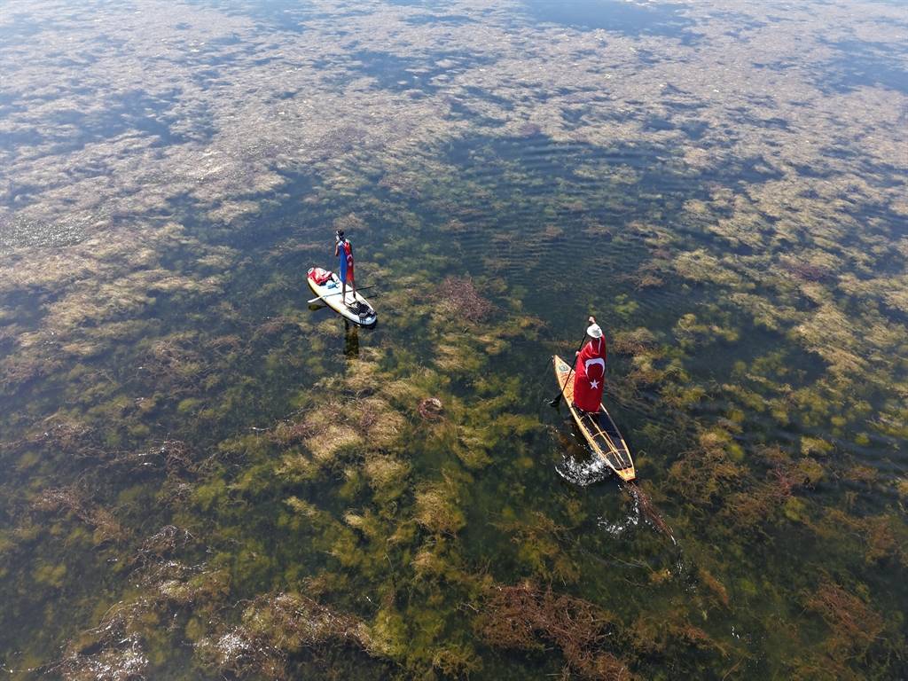 Konya’nın denizi için 58 kilometre kürek çektiler 7